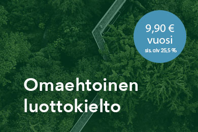 Omaehtoinen luottokielto