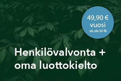 Omaehtoinen luottokielto