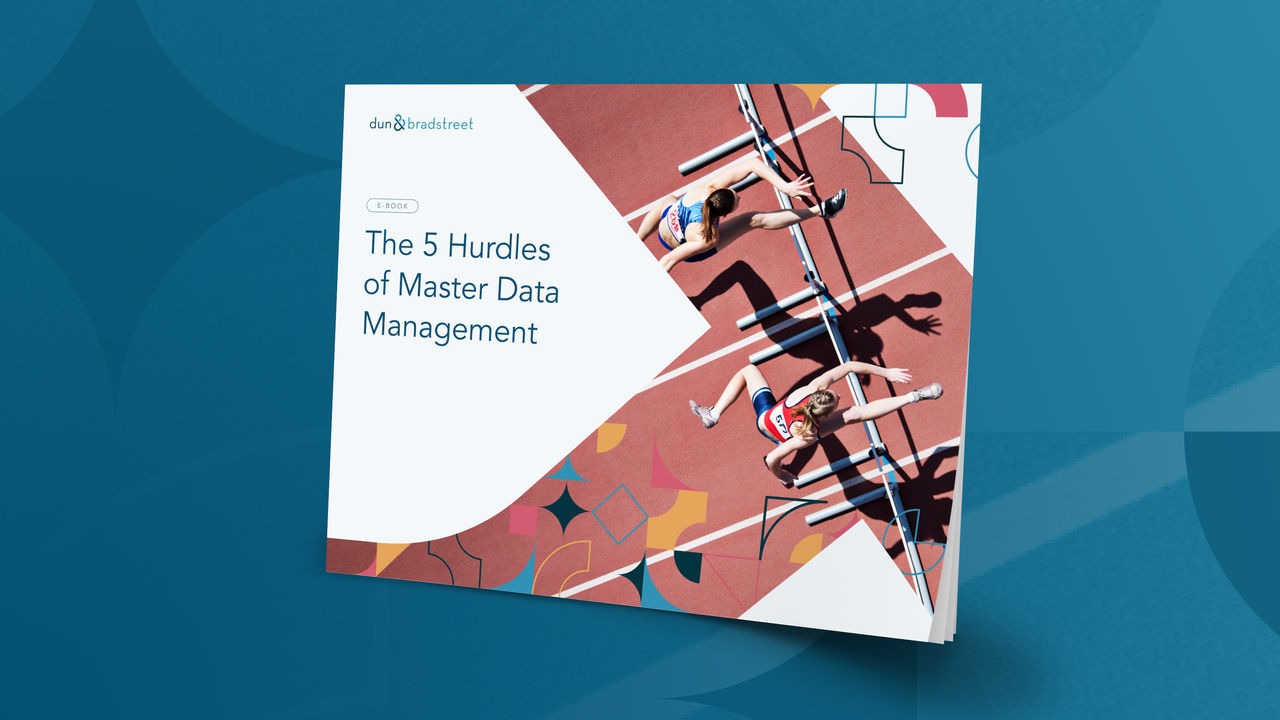 Mockup of Five Hurdles to Successful Master Data Management eBook